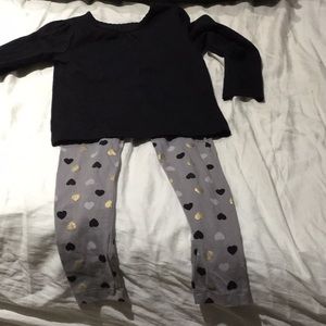 Gymboree garanimals 3t outfit hearts